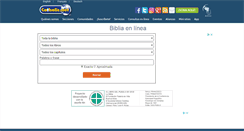 Desktop Screenshot of biblia.catholic.net