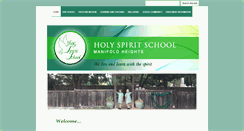 Desktop Screenshot of hsmanifoldheights.catholic.edu.au