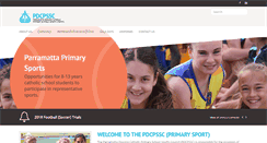 Desktop Screenshot of primarysportparra.catholic.edu.au
