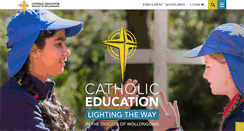 Desktop Screenshot of dow.catholic.edu.au