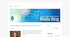 Desktop Screenshot of mediablog.catholic.org.au