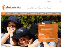 Tablet Screenshot of ceont.catholic.edu.au