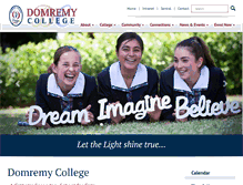 Tablet Screenshot of domremy.catholic.edu.au