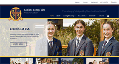 Desktop Screenshot of ccsale.catholic.edu.au