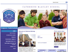 Tablet Screenshot of cms.catholic.edu.au
