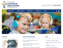 Tablet Screenshot of ncec.catholic.edu.au