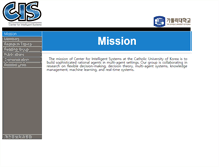 Tablet Screenshot of cis.catholic.ac.kr