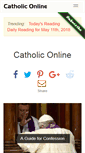 Mobile Screenshot of catholic.org