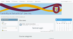 Desktop Screenshot of moodle.cofhslism.catholic.edu.au