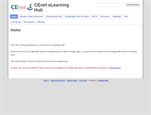 Tablet Screenshot of elearning.cenet.catholic.edu.au