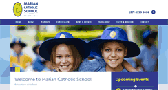 Desktop Screenshot of marian.catholic.edu.au