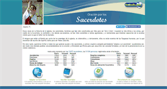 Desktop Screenshot of oracionsacerdotes.catholic.net