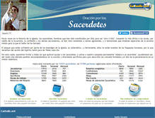 Tablet Screenshot of oracionsacerdotes.catholic.net