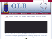 Tablet Screenshot of olrkyneton.catholic.edu.au