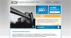 Desktop Screenshot of cdf.cg.catholic.org.au