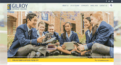 Desktop Screenshot of gilroy.catholic.edu.au