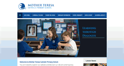 Desktop Screenshot of motherteresa.catholic.edu.au
