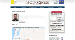 Desktop Screenshot of holycross.catholic.tc