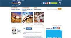 Desktop Screenshot of catholic.net