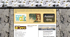 Desktop Screenshot of catholic.org.gg