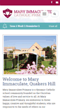 Mobile Screenshot of maryimmacqhill.catholic.edu.au