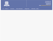 Tablet Screenshot of fcjbenalla.catholic.edu.au