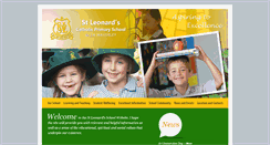 Desktop Screenshot of leonardsgwav.catholic.edu.au