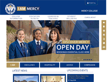 Tablet Screenshot of mercycoburg.catholic.edu.au