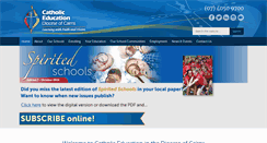 Desktop Screenshot of cns.catholic.edu.au