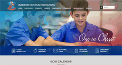 Desktop Screenshot of bchs.catholic.edu.au