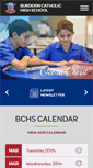 Mobile Screenshot of bchs.catholic.edu.au
