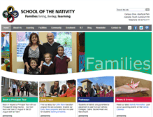 Tablet Screenshot of nativity.catholic.edu.au